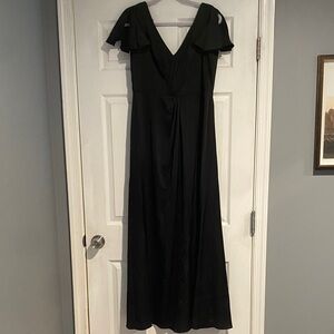 Azazie Elegant Black Maxi Dress